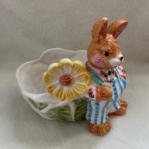 Vintage Ceramic Animal Pot